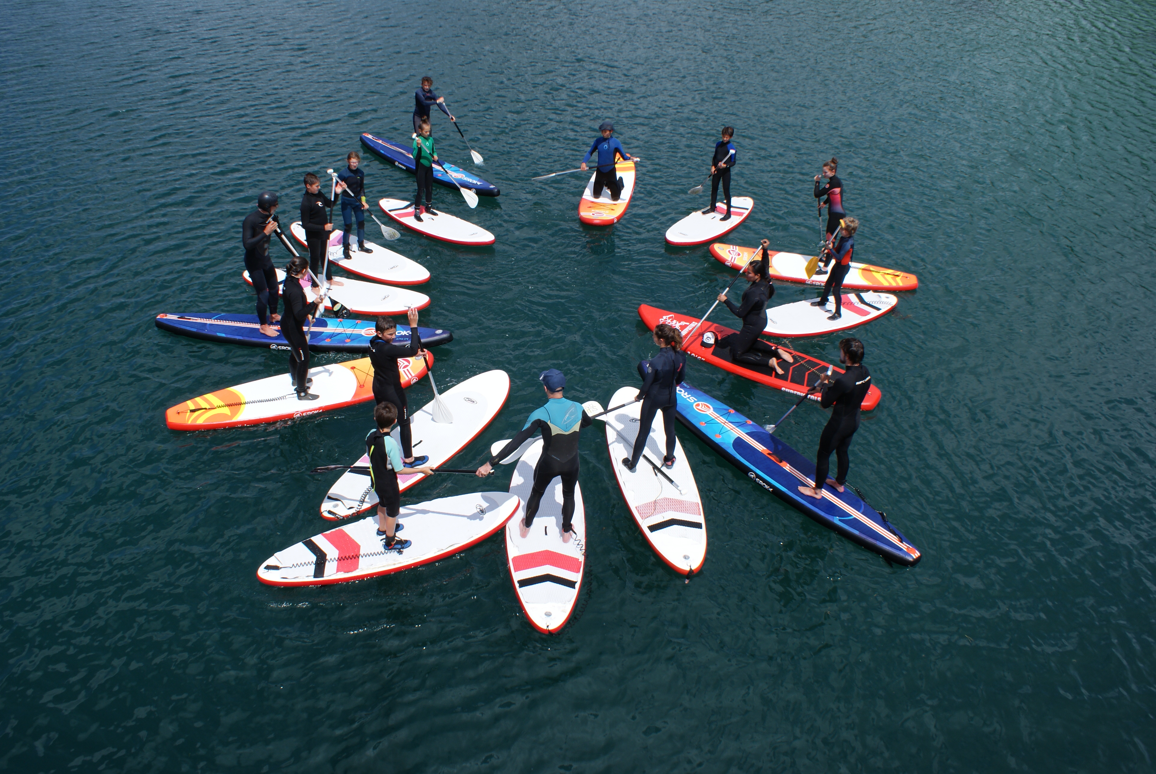 Lundi : baptême en stand-up paddle