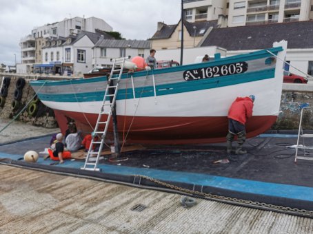 Étapes de construction du langoustier Jean Moulin 