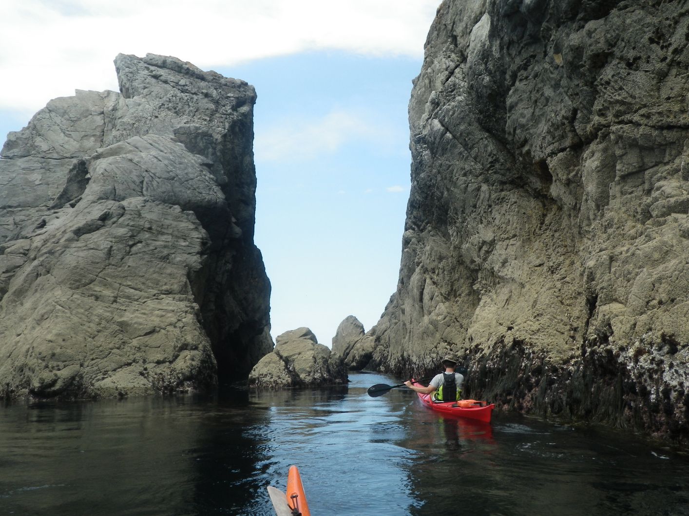 Jeudi et vendredi : balade en kayak sur un site exceptionnel du Cap sizun